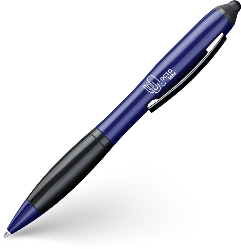 Promotional pen with logo